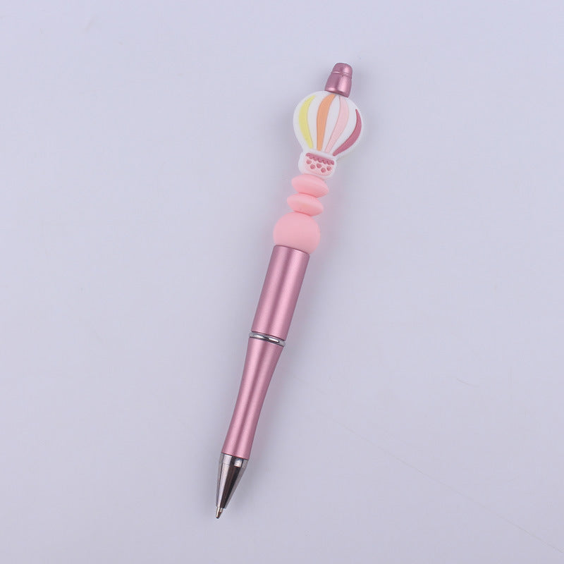 Wholesale Beadable Pens Hot Air Balloon Beads Plastic Ballpoint Pen